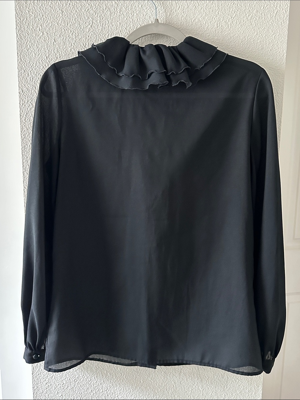 Vintage Ruffle Blouse - Picture 2 of 7